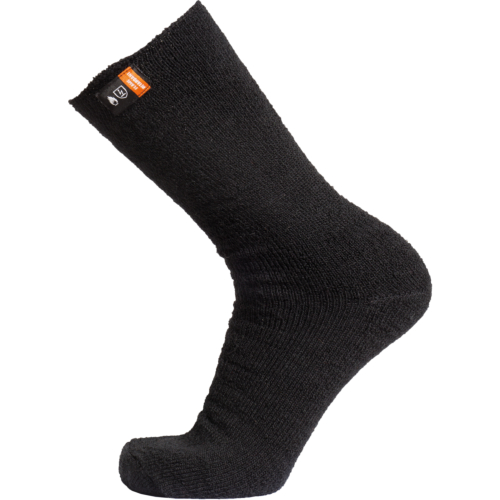 Flammehæmmende uldfrottéstrømpe