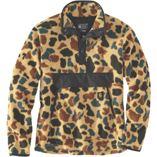 Fleecetrøje med afslappet pasform